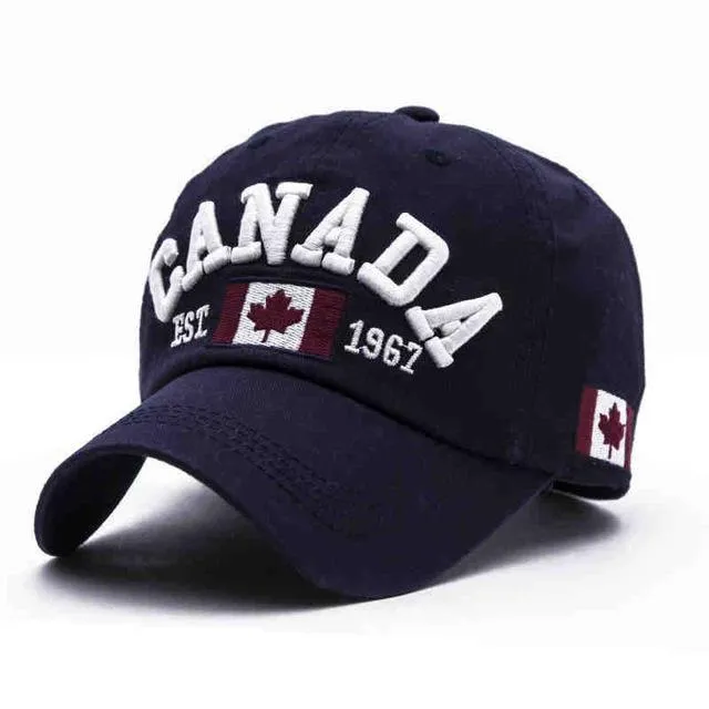 West Louis Canada Snapback Baseball Cap