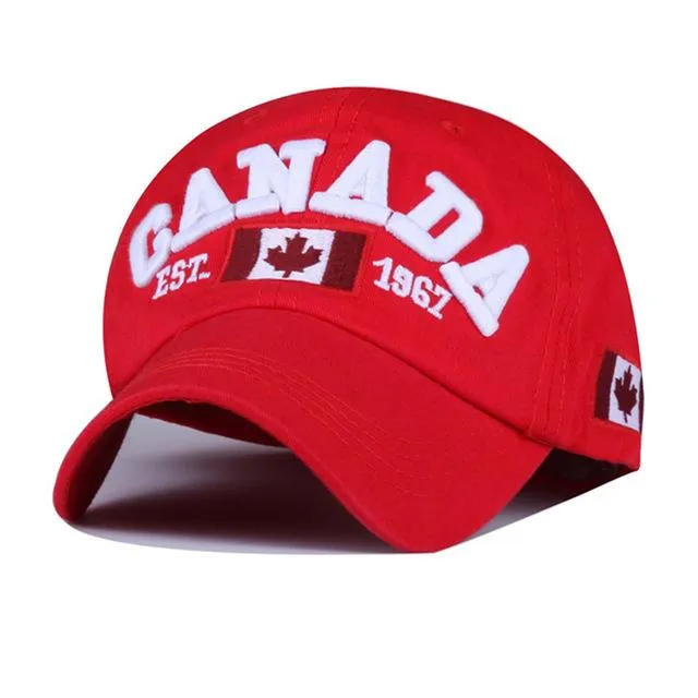 West Louis Canada Snapback Baseball Cap