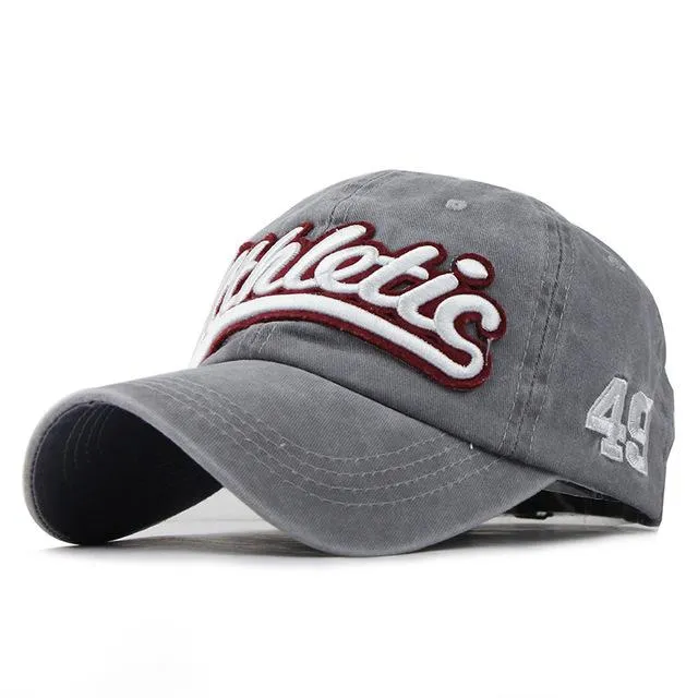 West Louis Denim Baseball Snapback Hats