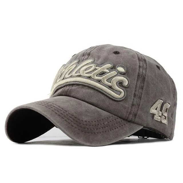 West Louis Denim Baseball Snapback Hats