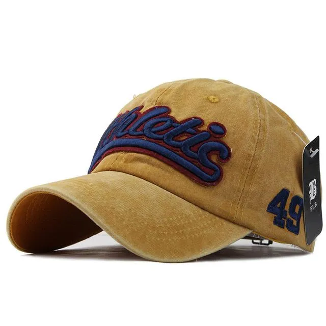 West Louis Denim Baseball Snapback Hats