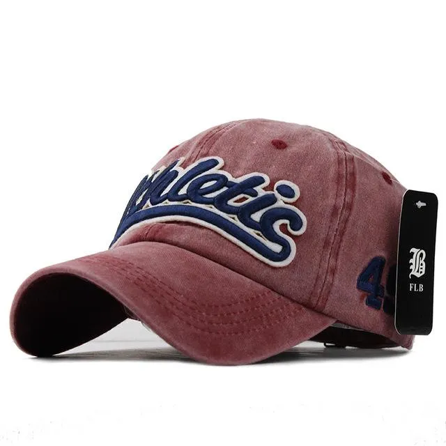 West Louis Denim Baseball Snapback Hats