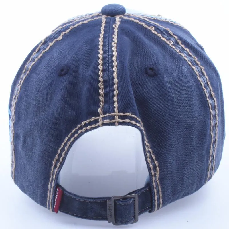 West Louis Embroidery Antique Style Baseball Cap