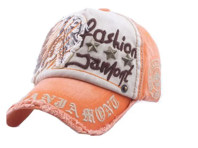 West Louis Embroidery Antique Style Baseball Cap