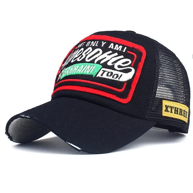 West Louis Mesh Summer Baseball Cap