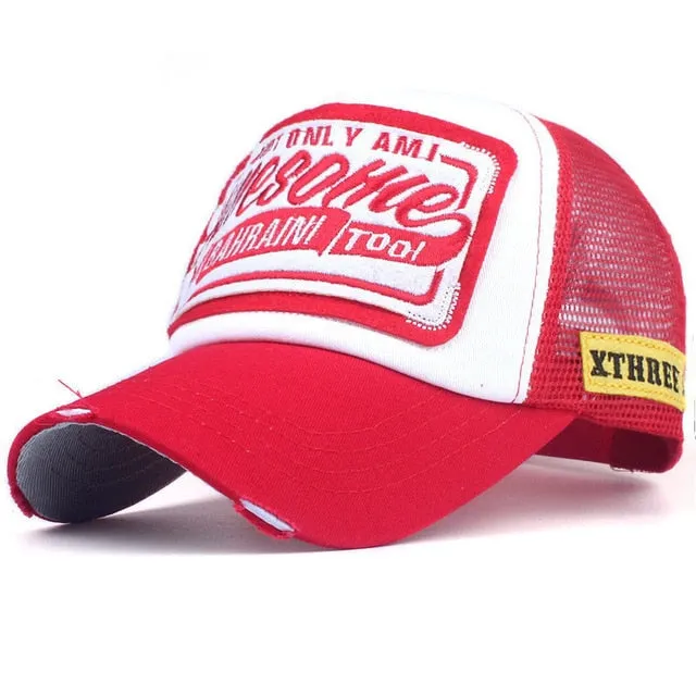 West Louis Mesh Summer Baseball Cap