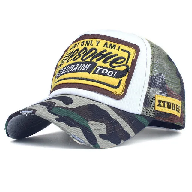 West Louis Mesh Summer Baseball Cap