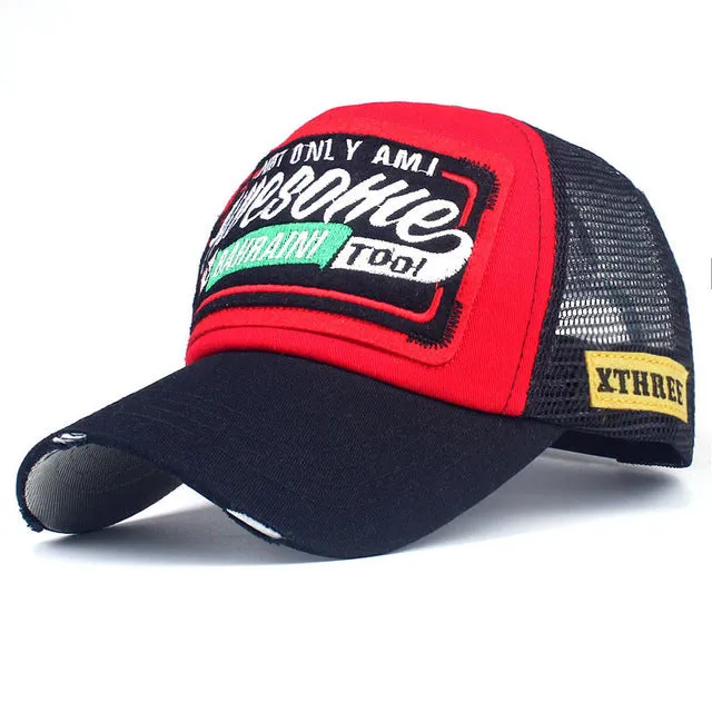 West Louis Mesh Summer Baseball Cap