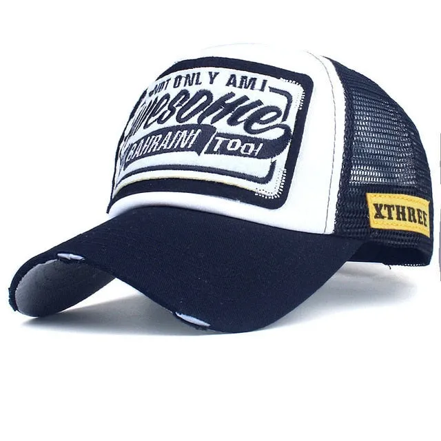 West Louis Mesh Summer Baseball Cap