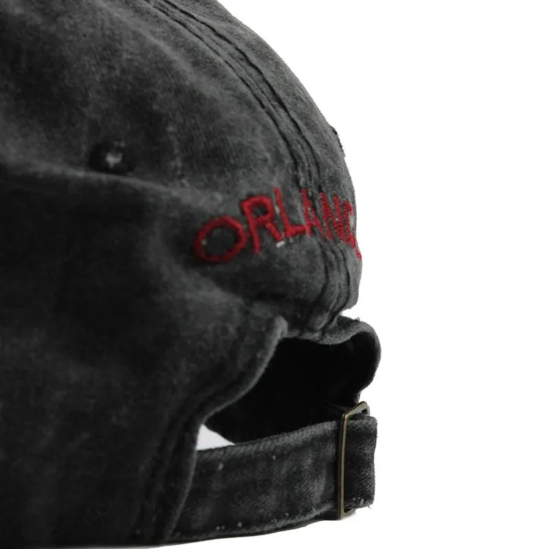 West Louis Vintage Gorras Letter Baseball CapS