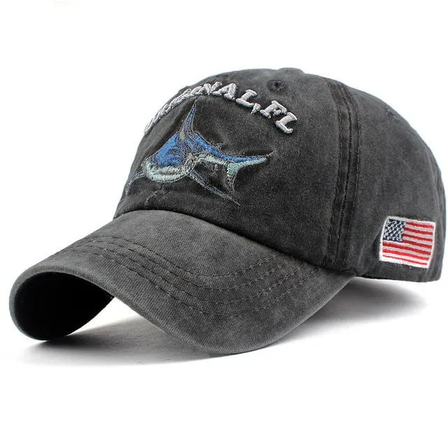 West Louis Washed Cotton Baseball Cap