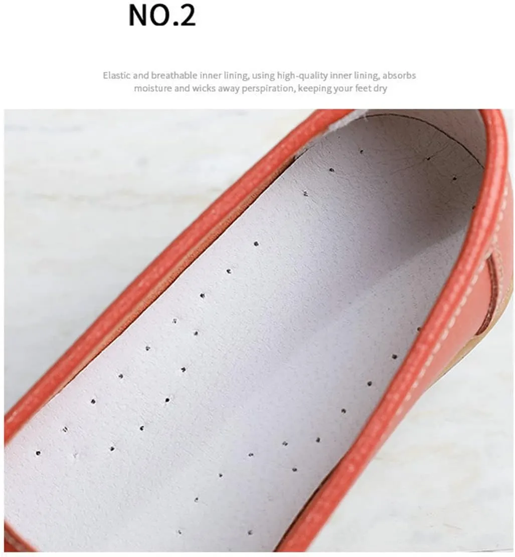 Women's Breathable Moccasins Shoes, Orthopedic Shoes for Women, Arch Support Moccasins