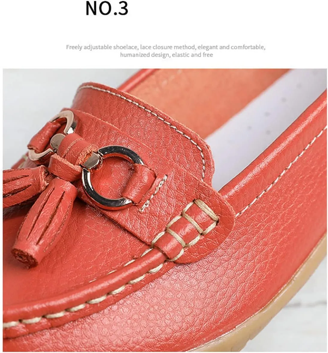 Women's Breathable Moccasins Shoes, Orthopedic Shoes for Women, Arch Support Moccasins