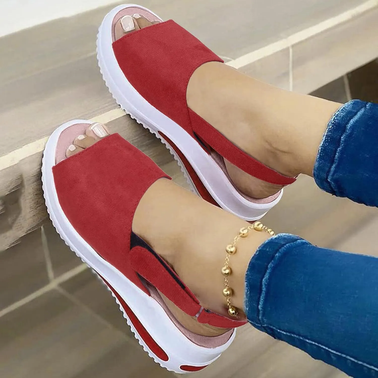 Womens Platform Sneakers Zapatos para Hacer Ejercicio Mujer Women Slip On Shoes Dressy Gym Shoes for Women Weight Lifting Flat Women's Wide Width Athletic Walking Shoes