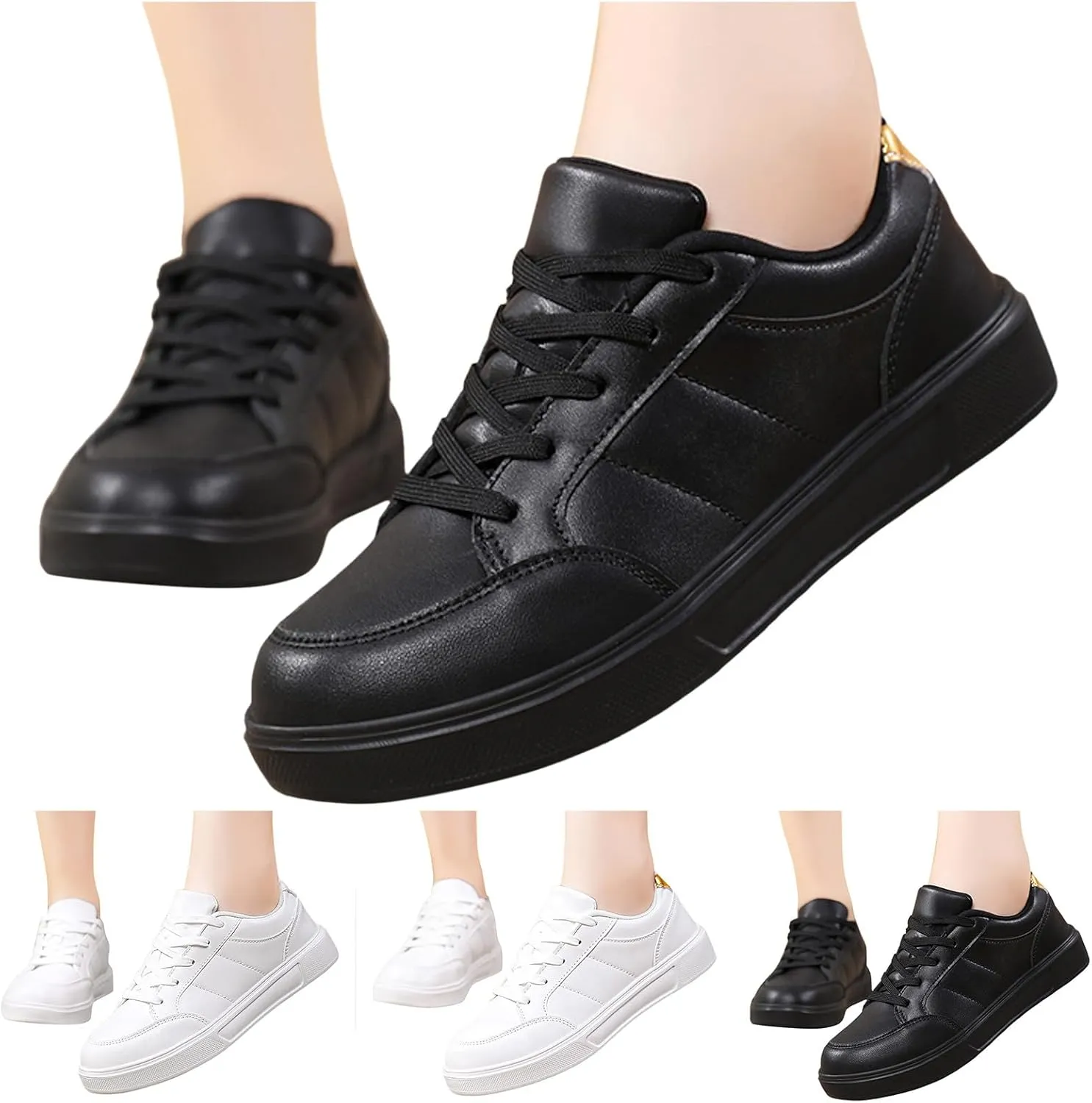 Womens Shoes Suede Sneakers Women Platform Walking Shoes for Women Slip on Sneakers Orthopedic Shoes for Women