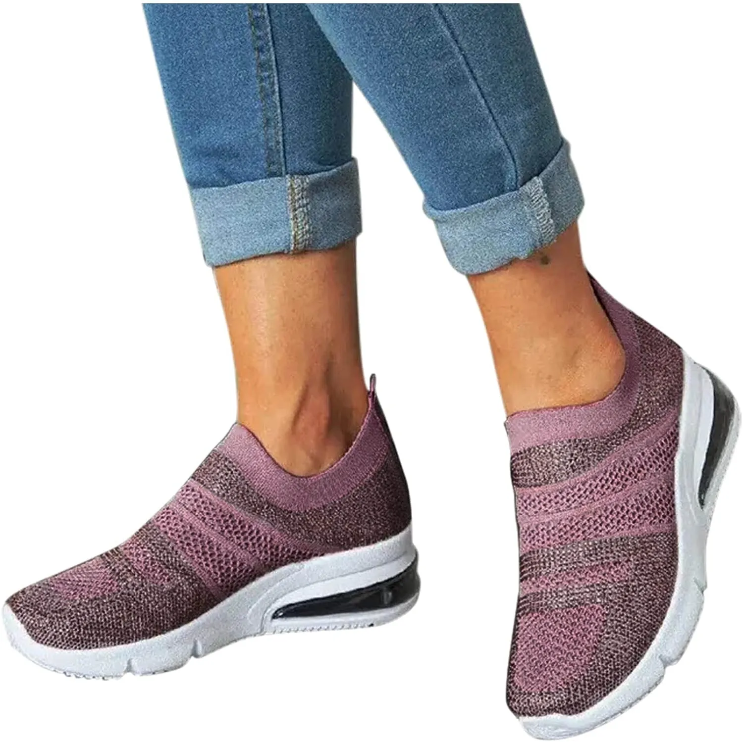 Womens Sneakers Size 11 Wide Width Zapatos De Trabajo para Mujeres Confortables Black Leather Non Slip Tennis Shoes Women Casual Sneakers for Women Outdoor Trainers Comfy Winter Dress Shoes for Women