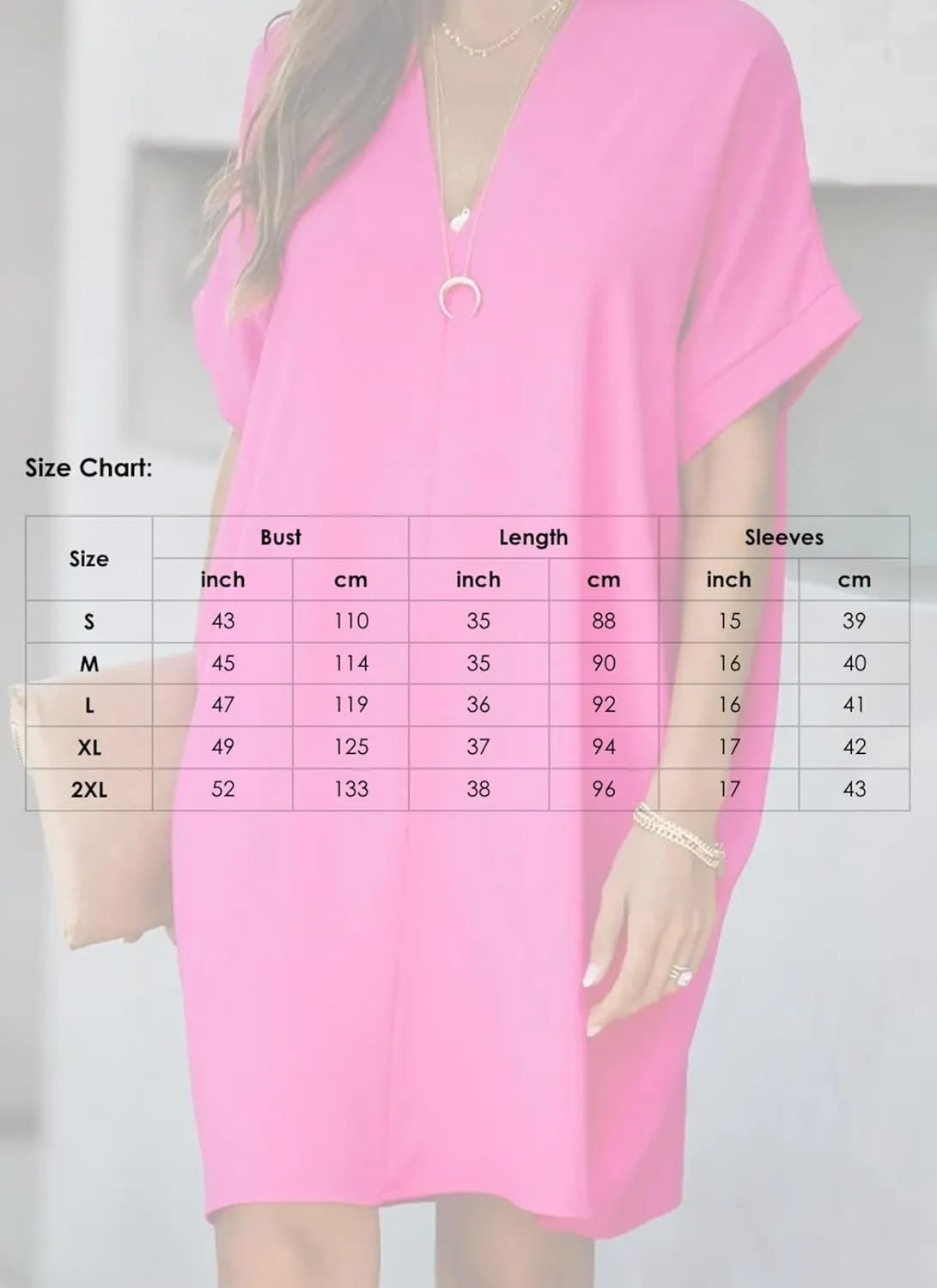 Women's Summer Plain Shift Mini Dress Short Sleeve V-Neck Loose Fit Flowy Casual Beach Vacation Sundress