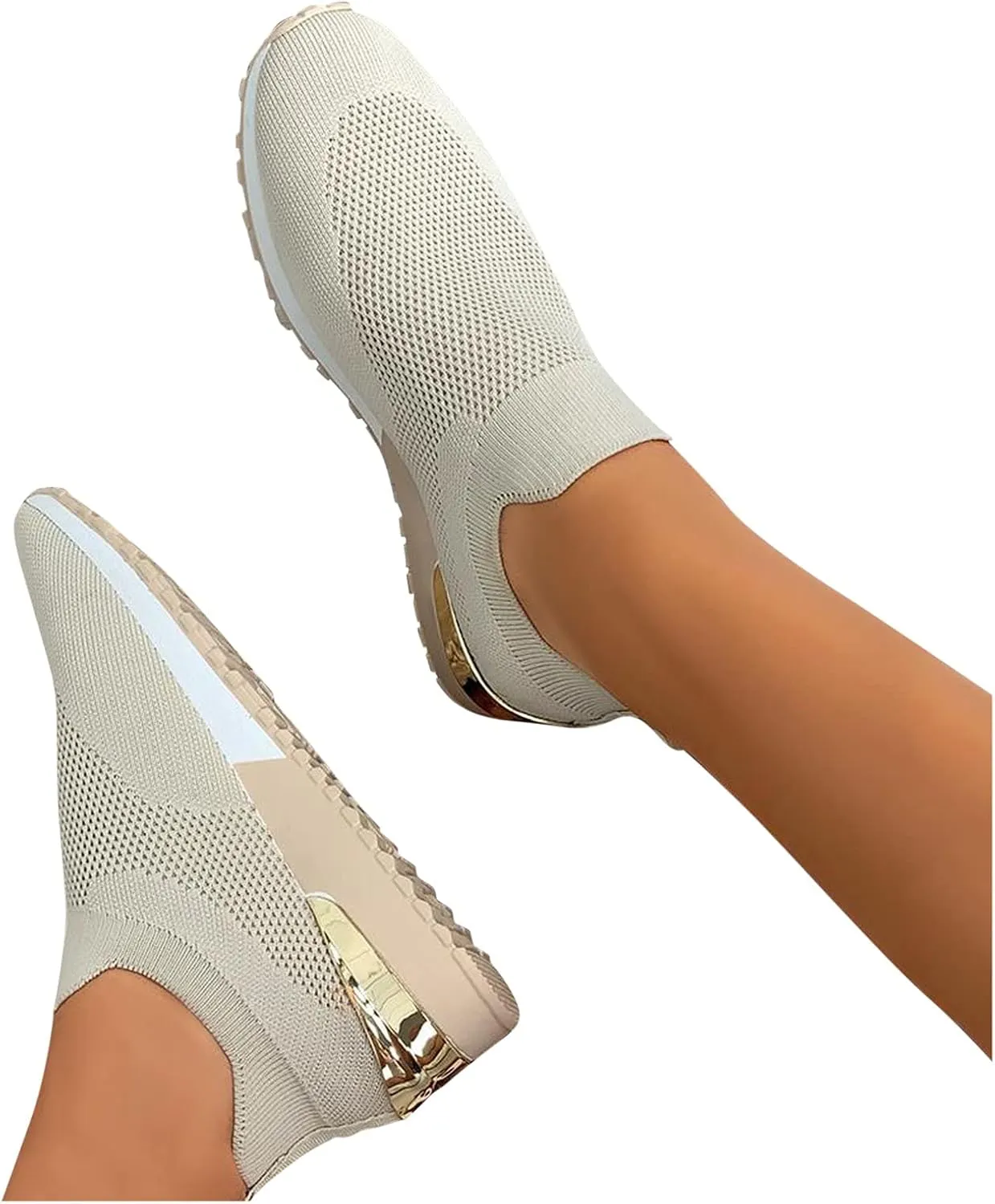 Womens Trail Running Shoes 7.5 Wide Women's Slip Resistant Work Shoes in Black Tennis Shoes Slip Ons for Women Women Sneakers Black Casual Zapatos para Mujer Negros Elegantes Con Tacon De Plataforma