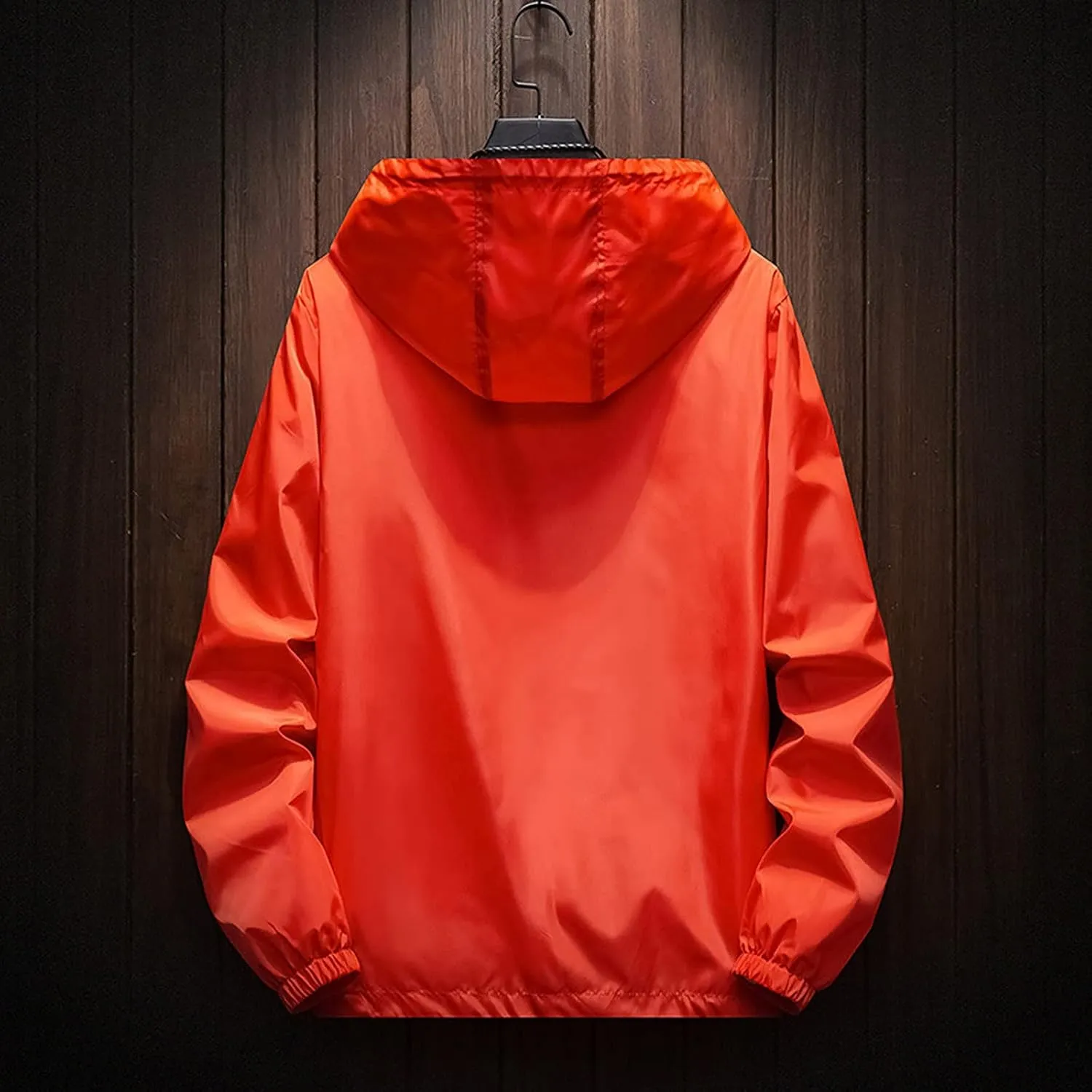 Ymosrh Men's Work Jackets Water Resistant Running Hiking Fishing Rain Coats Jacket Windbreaker Coats Outwear